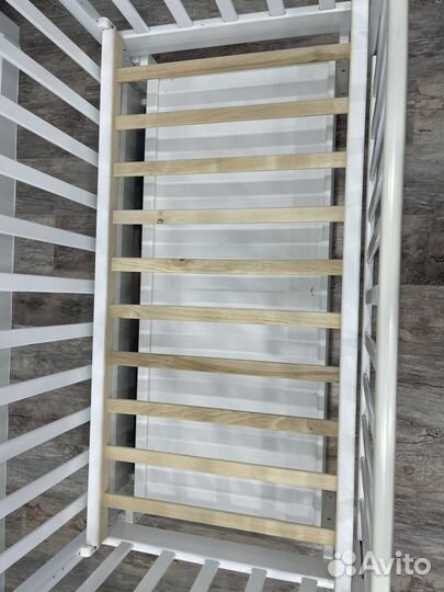 Кровать детская кроватка с матрасом бу