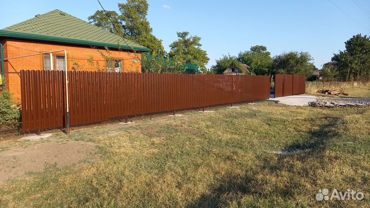 Заборы. Ворота. Калитка. Навесы