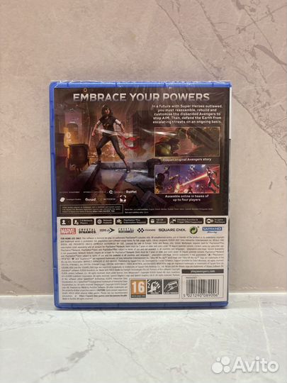 Диск Marvel Avengers Мстителиигра для PS5