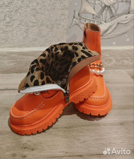 Ботинки осенние для девочки 24 25