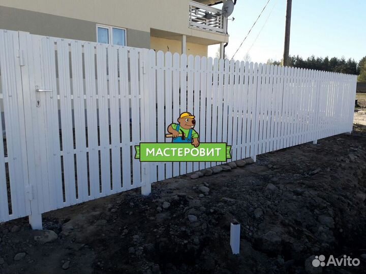 Забор из 3d сетки Гиттер