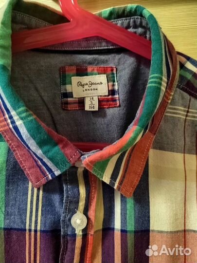 Рубашка на мальчика в клетку Pepe jeans