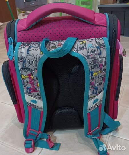 Рюкзак школьный ортопедический для девочки бу