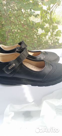 Туфли школьные для девочки р- р 33 нат. кожа