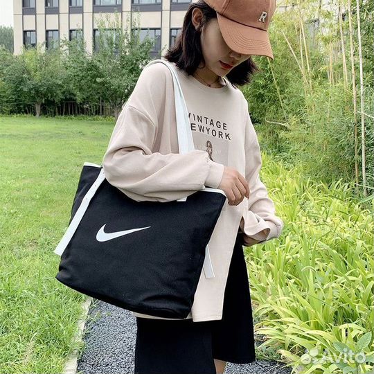 Сумка Nike женская шопер пляжная повседневная