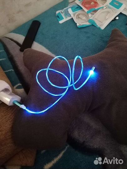 Переливающийся светодиодный кабель