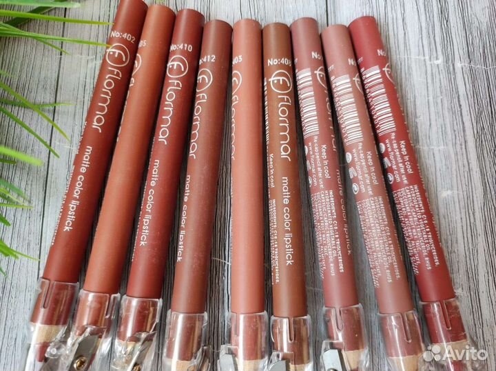 Цена за всё. Карандаши для губ 9 штук