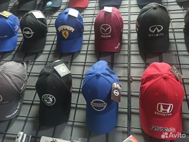 Кепка бейсболка с авто логотипом символикой