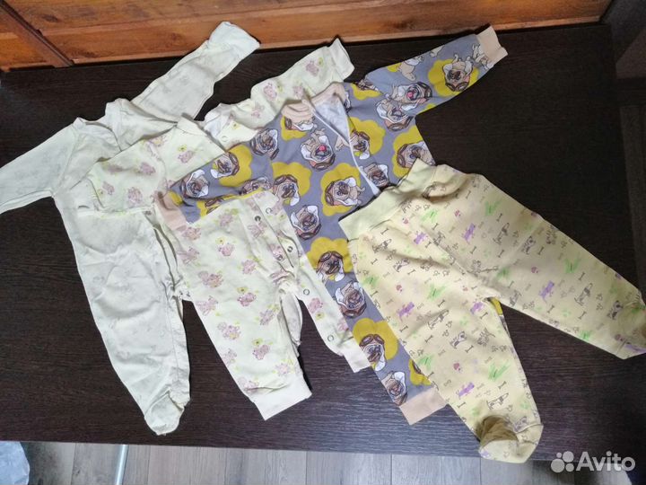 Вещи пакетом для девочки 74