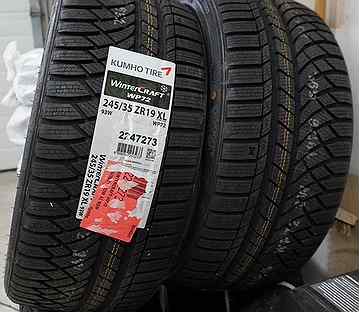 Kumho WinterCraft WP72 245/40 R19 и 275/35 R19 98V