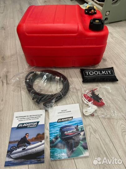 Лодочный мотор Gladiator G9.9FHS водомет