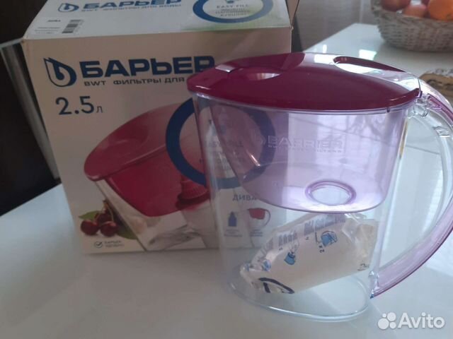 Фильтр кувшин для воды барьер