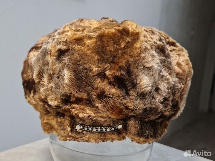 Берет меховой мягкий