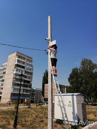 Установка обслуживание видеонаблюдения