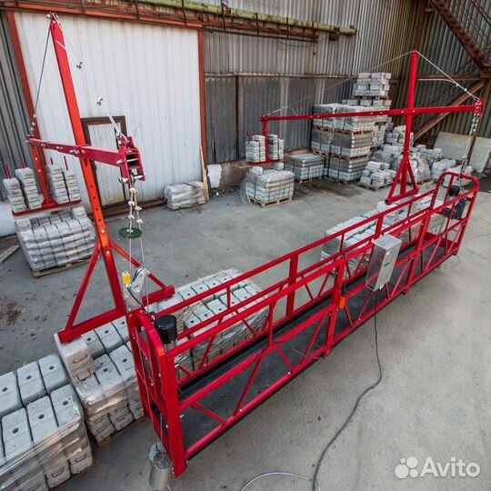 Аренда фасадного подъёмника (Люльки)