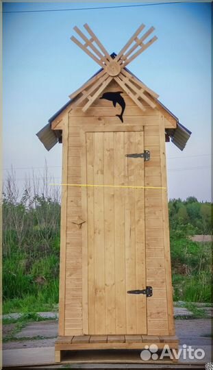 Дачный туалет с установкой ACC340