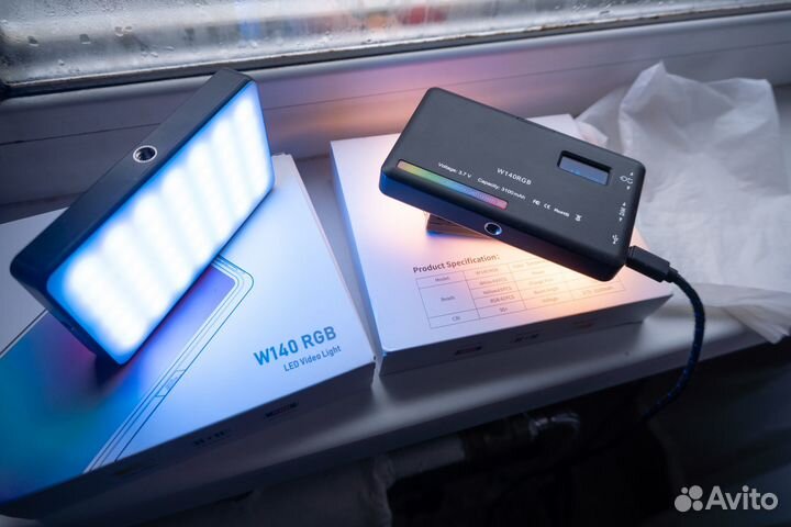 RGB видео свет