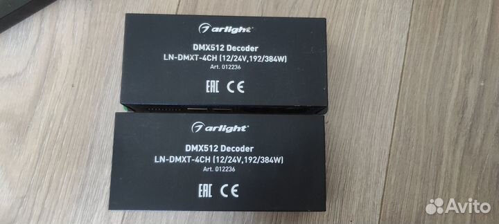 Декодер arlight-012236 LN-dmxt-4CH (12/24V,192/384