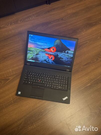 ThinkPad P71 i7-7820HQ 32GB nvidia Quadro