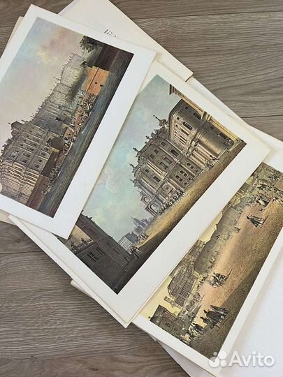Акварели В.Садовникова виды Петербурга