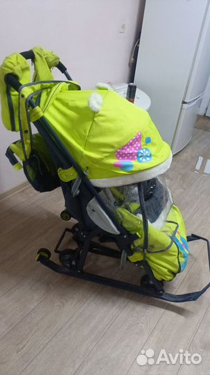 Санки коляска ника