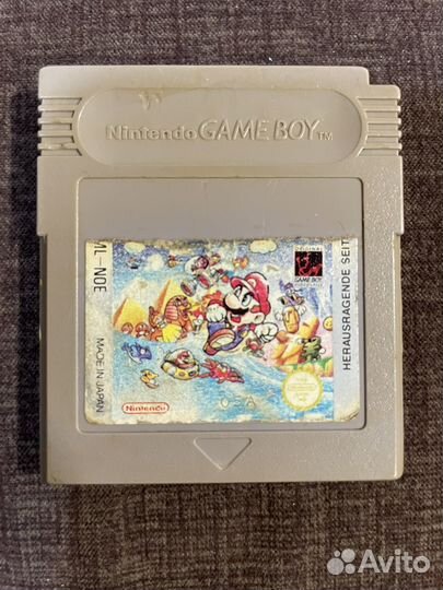 Картридж GameBoy super mario land