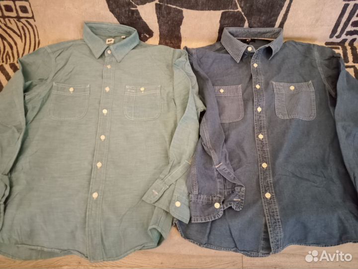 Рубашка Carhartt Uniqlo Gap Old Navy Chambray