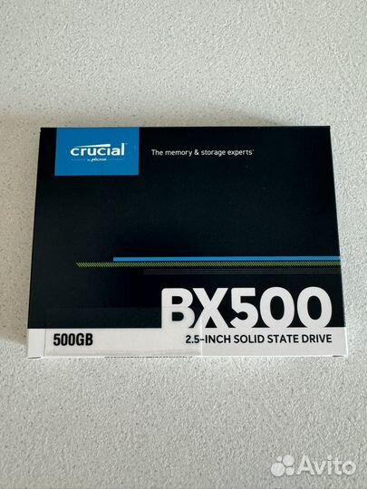 Ssd Crucial BX500 500gb