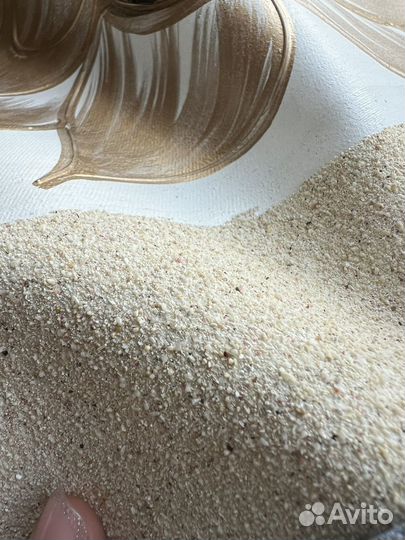 Картина акрилом с золотом