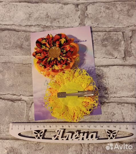 Бантики на зажимах