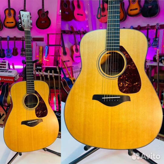 Гитара Yamaha FG700 (массив)