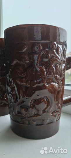 Кружка керамическая СССР 2 шт