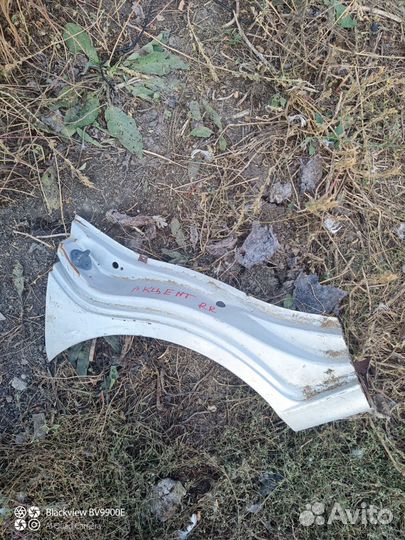 Хендай акцент закат крыла заднего правого