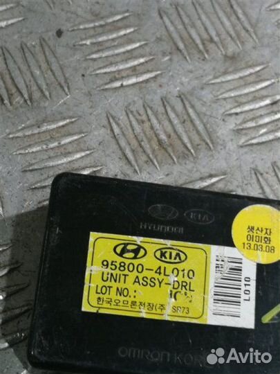 Электронный блок Hyundai Solaris RB G4FC 2013