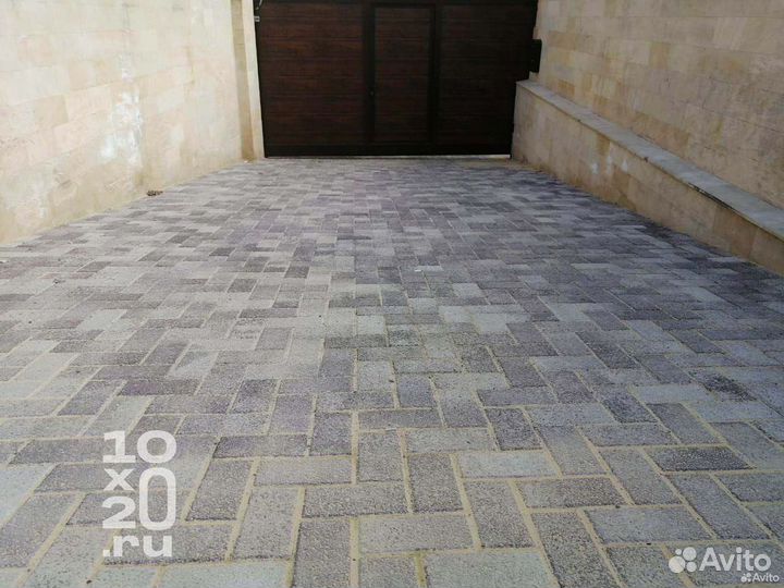 Тротуарная плитка, брусчатка, бордюры