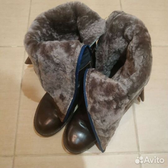 Сапоги зима р.39