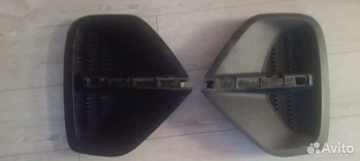 Вставки на переднем бампере на Киа Спортейж 4