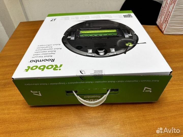 Irobot roomba j7 пылесос, новый, гарантия, чек