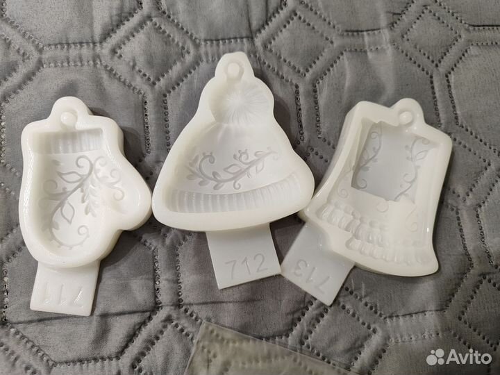 Набор силиконовых форм для эпоксидной смолы