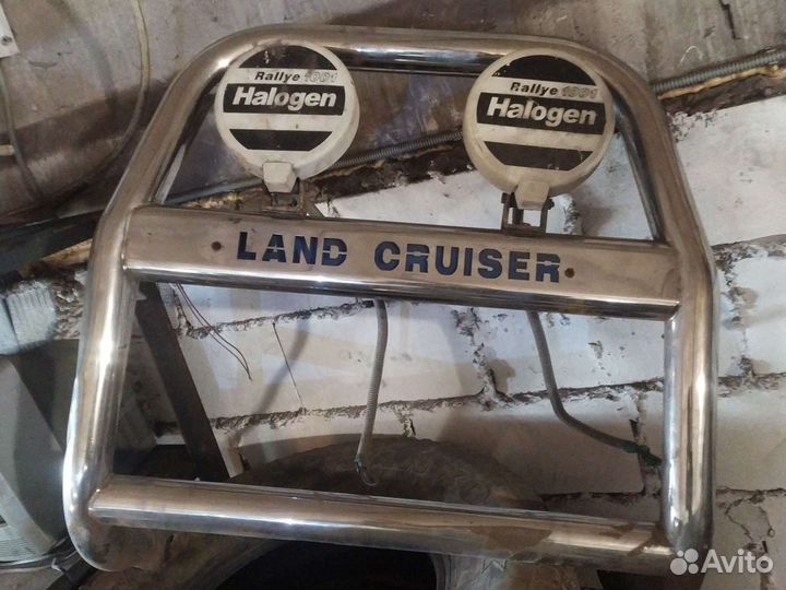 Кенгурятник на land cruiser