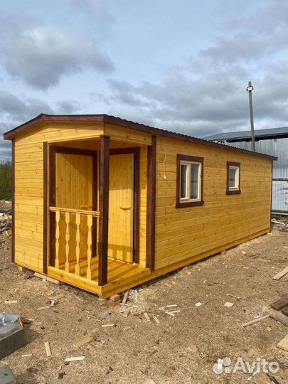 Перевозние бани из бруса под ключ