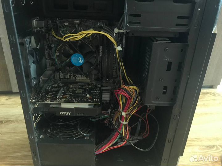 Игровой пк с GTX 1050 TI / 8 гб DDR4 / HDD 931 гб