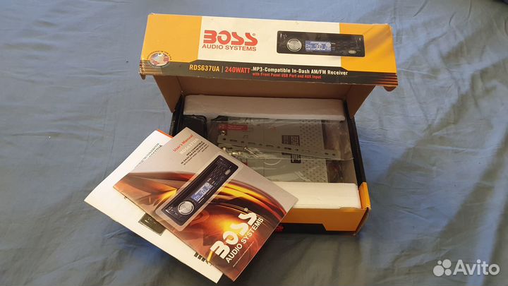 Новая Автомагнитола-ресивер CD/MP3 c USB Boss RDS6