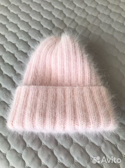 Шапка женская ручной работы из пуха норки