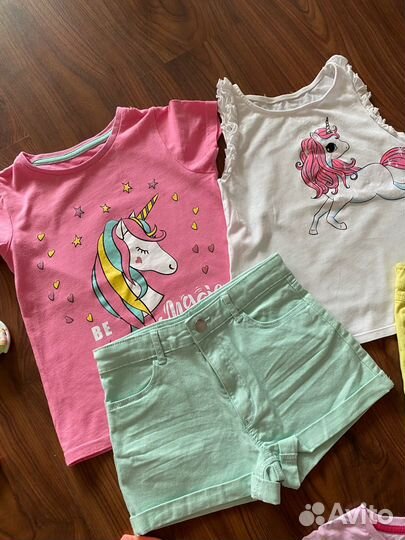 Летняя одежда для девочки 122-128