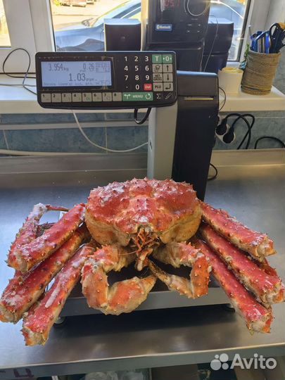 Краб камчатский подарочный крупный