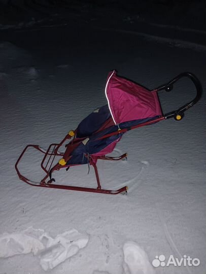 Коляска санки