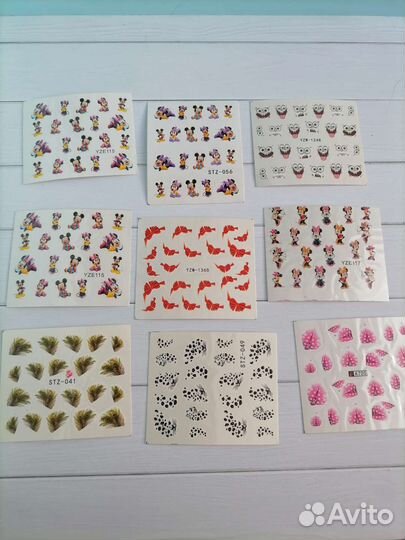 Наклейки на ногти