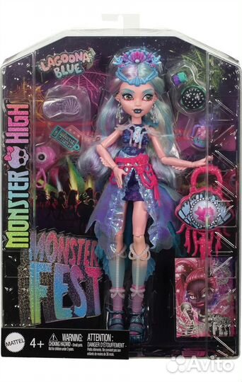 Кукла Monster High Fest Lagoona Blue Лагуна