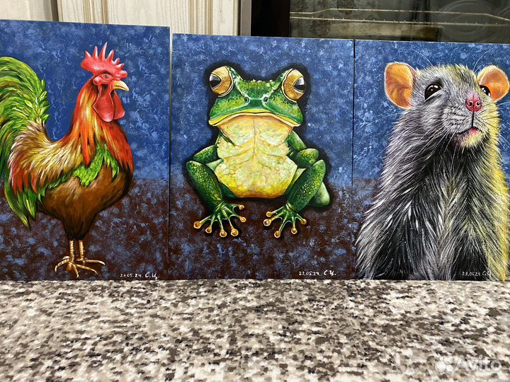 Картины акрилом